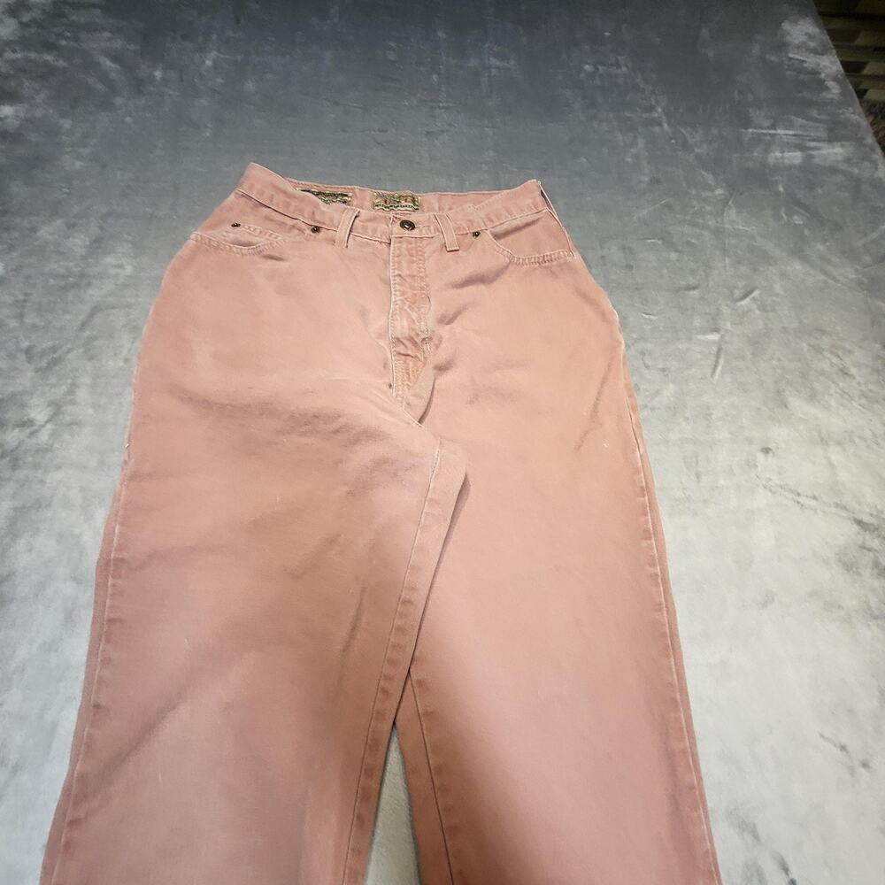 Vintage Express Jeans Womens 12 Pink Mom Relaxed High Rise 30 Inseam - Picture 2 of 11